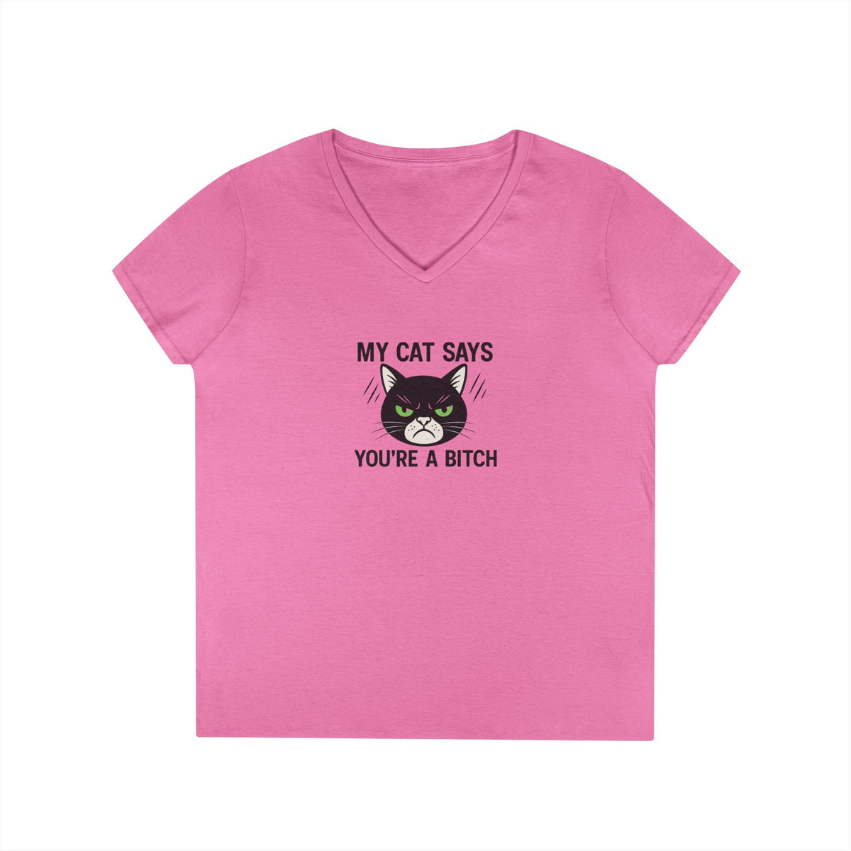 Sassy Cat Lover T-Shirt, Funny Gift for Cat Owners, Cat Mom Tee, Birthday Present, Pet Lover Apparel, Casual Wear