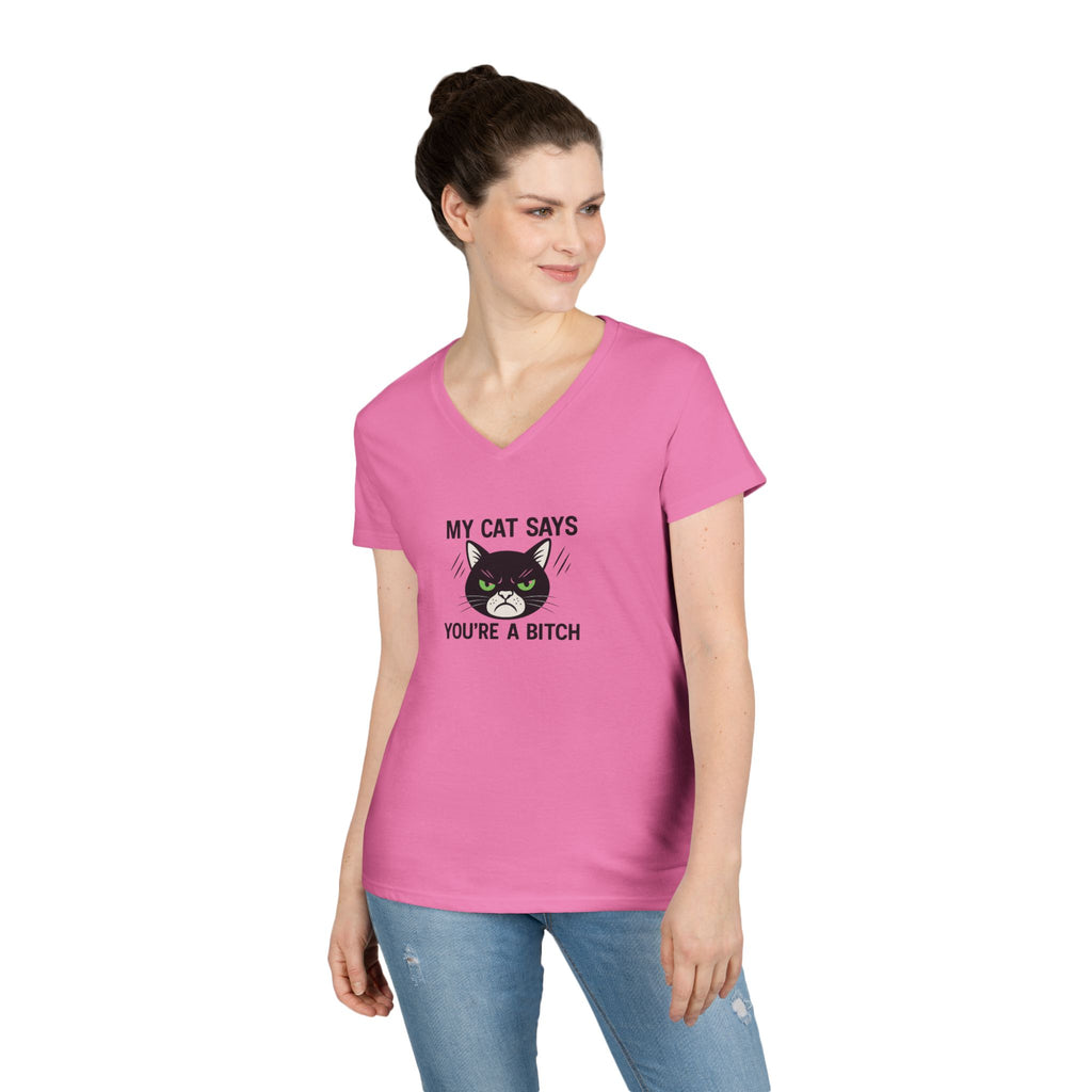 Sassy Cat Lover T-Shirt, Funny Gift for Cat Owners, Cat Mom Tee, Birthday Present, Pet Lover Apparel, Casual Wear